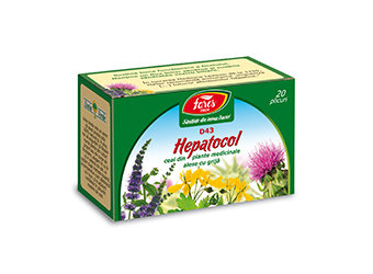 Ceai hepatocol (20 pliculete) FARES - 30 g